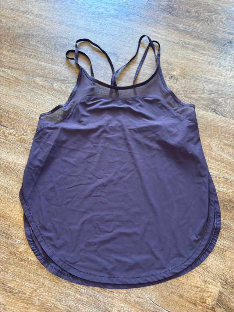 Lululemon Athletica Deep Plum Double-Strap Tank